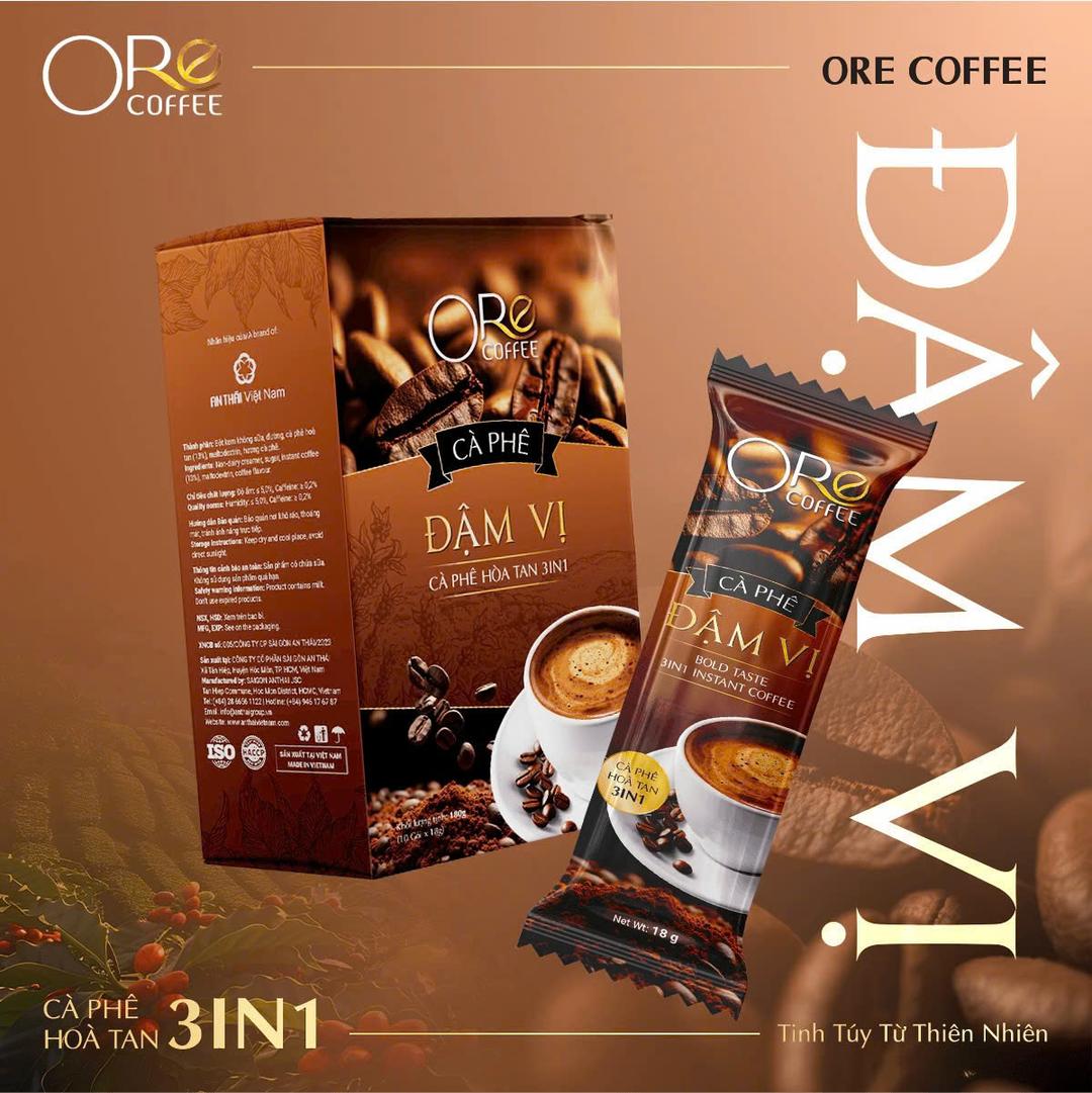 Cafe hoà tan 3in1 đậm vị Ore coffee